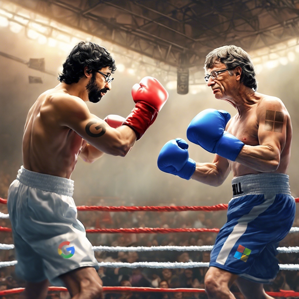 Sergey Brin Vs Bill Gates in Boxing Match